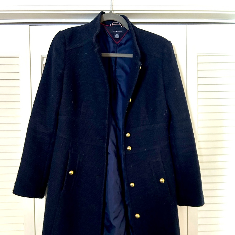 Navy Jacket with Silver buttons